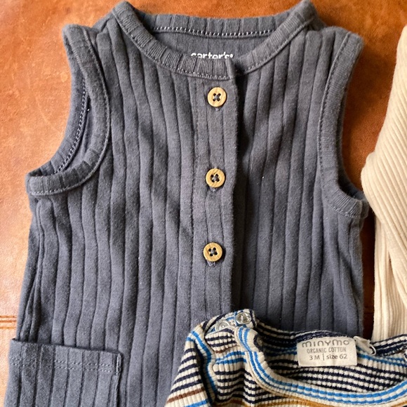3M Neutral/Boy-leaning Baby Clothing Bundle — Carters & boutique brands - Picture 2 of 5